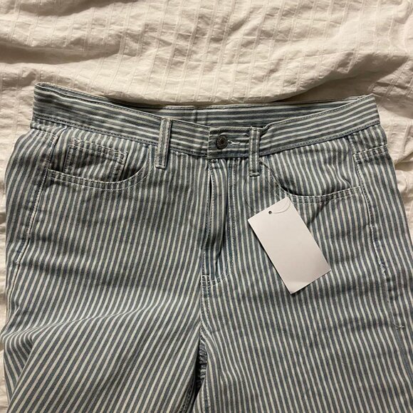 brandy melville gigi striped jeans - Picture 4 of 4